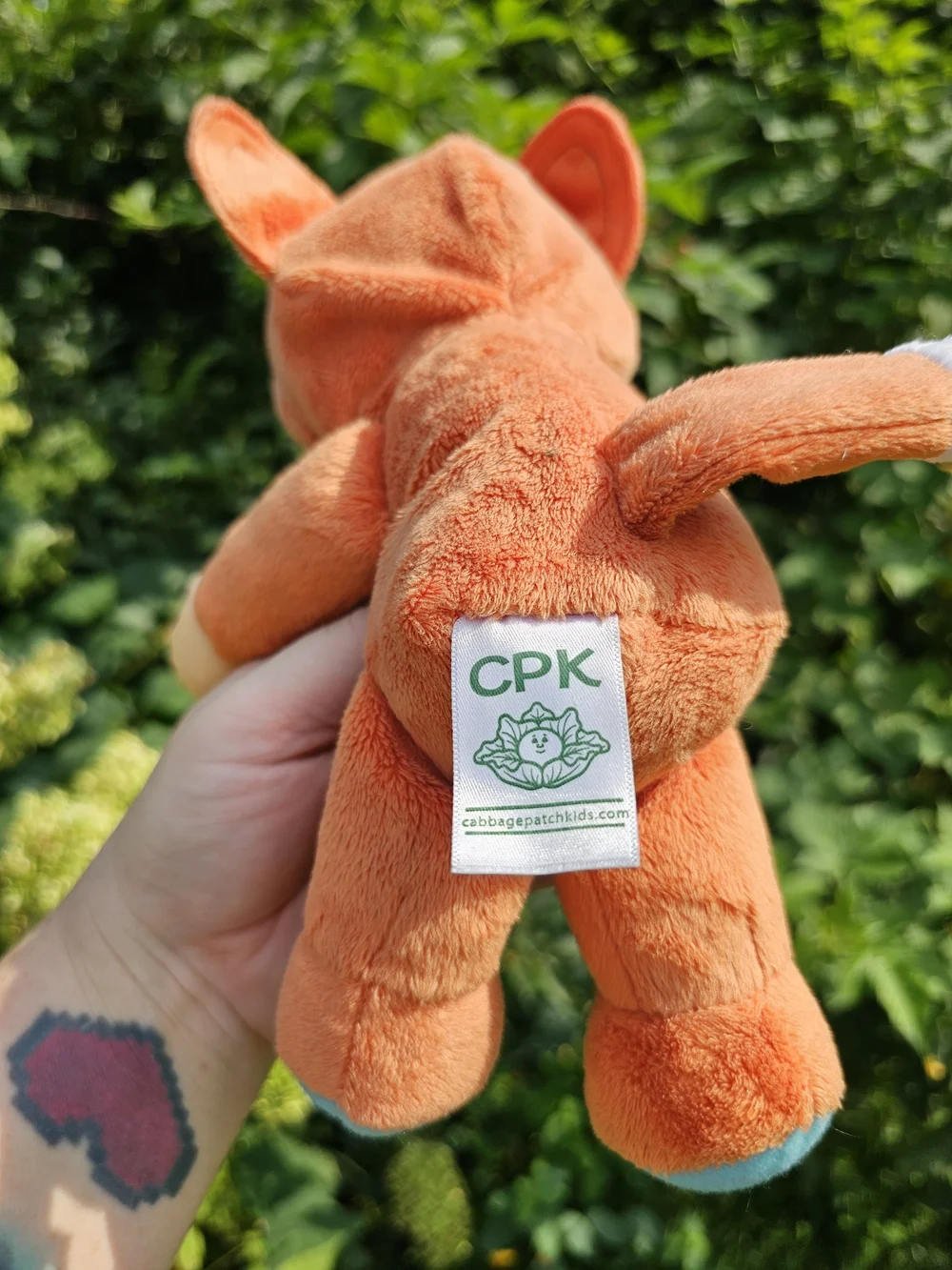 2017 Y2K Cabbage Patch Kids Cuties Plush Fox Costume Edition Nostalgia